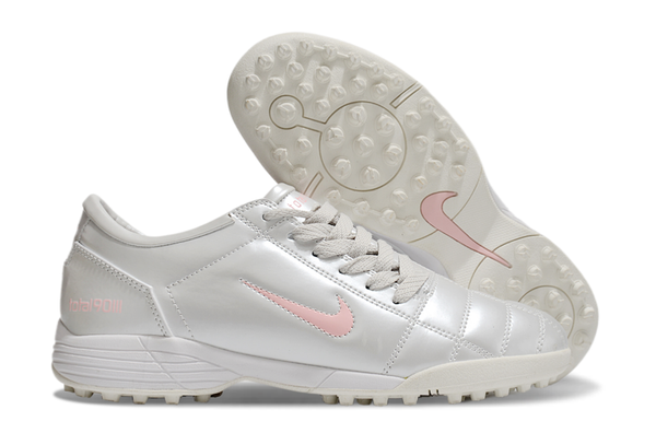 Nike T90 TF - Prata e Rosa