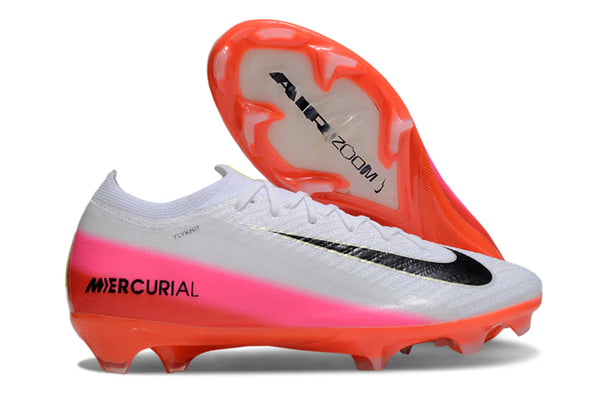 Nike Mercurial Vapor 16 Elite FG - Branca, Vermelha e Laranjada