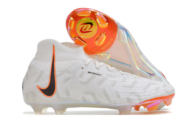 Chuteira Campo Nike Phantom Luna (FG) - Branco - Botinha - Estoque