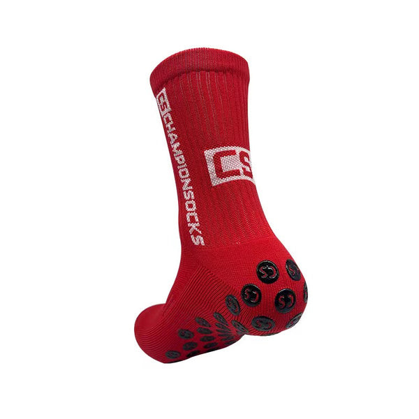 Meia Cano Curto Vermelho