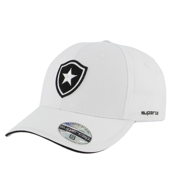 Boné Botafogo 6 Gomos Branco