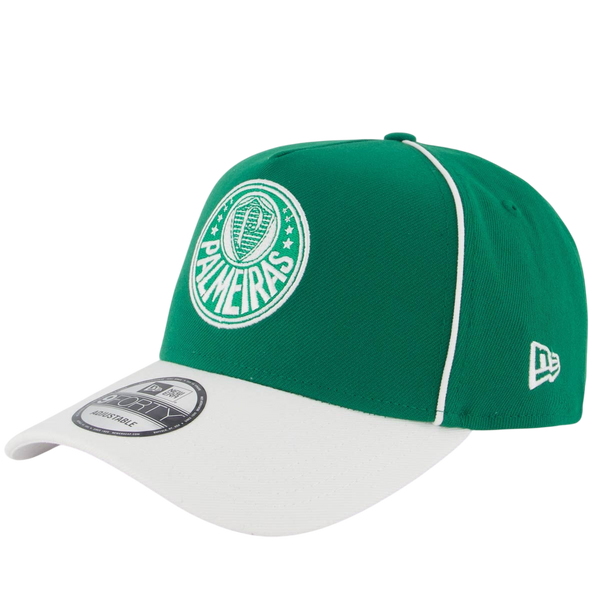 Boné New Era Palmeiras 940 Verde e Branco
