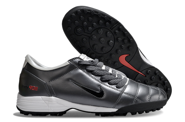 Nike T90 TF - Cinza e Preta