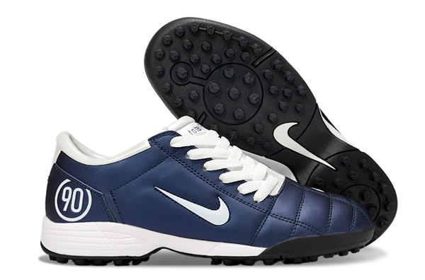 Nike T90 TF - Azul e Branca